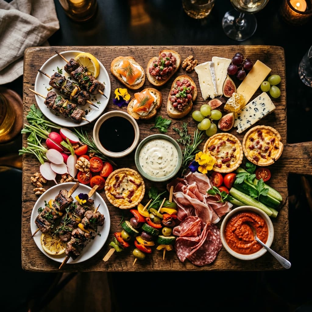 Premium platter spread